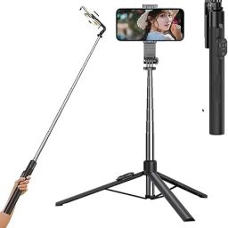 Sconzi Y17 (170 Cm) Long Selfie stick with Detachable Bluetooth Remote Bluetooth Selfie Stick-17