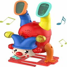 Musical Toys Musical Plastic Clown Music Inverted Clown Sound Light s Music-image-8