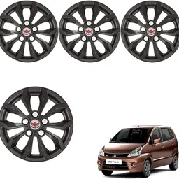 cubodeplato Wc_visnBlk_13In_Zen_Estilo_Type-2 Wheel Cover For Maruti Zen Estillo VXI-picture-4