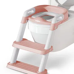 baybee Western Toilet Potty Seat for Kids Baby Potty Training Seat Chair with Ladder Potty Seat-picture-10