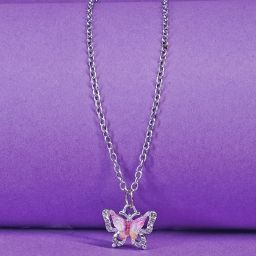 Beautiful Sterling Silver Butterfly Pendant for Girls and Women Sterling Silver Stainless Steel Pendant-image-68