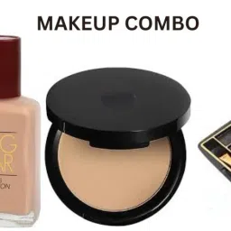EYESHADOW WITH COMPACT FOUNDATION & LIQUID LIPSTICK-38