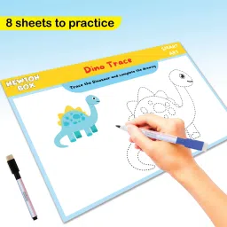 little olive Educational Game : Smart Art | Reusable Activity Mats with 2 Marker Pens image 4