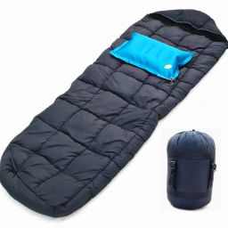 Sleeping Bags& Air Pillow For Camping Travelling in 5 Degree For Single Person Sleeping Bag-image-28