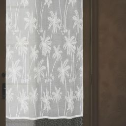 152 cm (5 ft) Net Semi Transparent Window Curtain Single Curtain-image-85