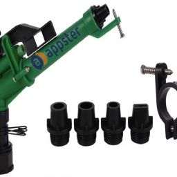 360° Rain Gun Sprinkler for Covering Large Areas, Spray Head 1.5" Female Thread 100 L Hose-end Sprayer-image-55