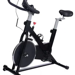 Fitness Indoor Cycle Trainer Fitness Spin Bike-12 Kgs Flywheel (Black) Spinner Exercise Bike-image-36