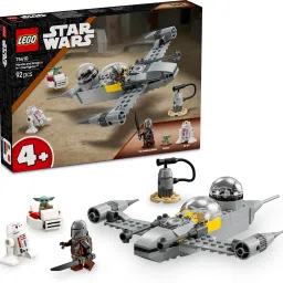 Star Wars Mando and Grogus N-1 Starfighter Building Toy 75410 (92 Blocks)-image-27