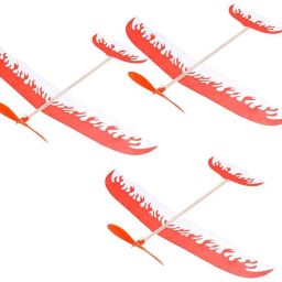 40cm DIY Educational Physics Rubber Band Airplane Science Learning Toy Set of 3-image-87