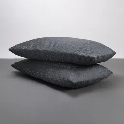 QUILTED Microfibre Solid Sleeping Pillow Pack of 2-18