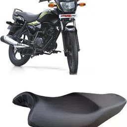 sunriders Star City Old Model Bike seat cover ( Black) Single Bike Seat Cover For TVS Star City-picture-4