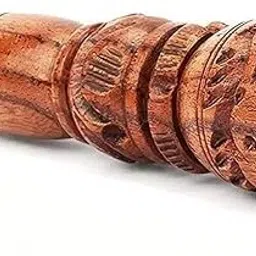 Decorative wooden chillum 6 inch Wooden Outside Fitting Hookah Mouth Tip-image-57