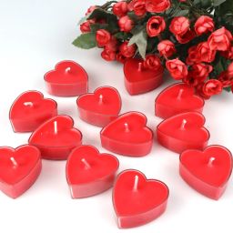 Pure Sure wax Candle Acrylic Heart Candle-image-22