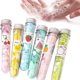 Travel Soft Paper Soap Flower Design Tube Shape Bottle-picture-20
