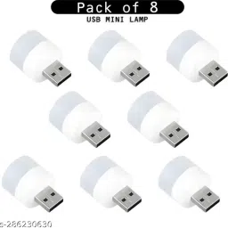 shreejee USB plug & Play Energy efficient LED light /Emergency light X8.203 (Pack of 8) LED Lantern image 2
