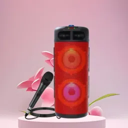 FRONY Bluetooth Party Speaker Support BT/USB/SD Card With 3mtr Long Wire For Mic B194 40 W Bluetooth Party Speaker-image-18