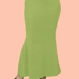 Ozberk Creation B.L.U__Fish_Pista_S_Saree Shapewear shapewear petticoat For saree Lycra Blend Petticoat-image-94