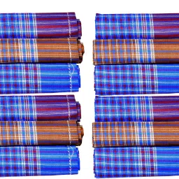 NIFTER Multi Checkered Formal cotton Handkerchief ["Multicolor"] Handkerchief-image-47