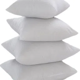 Polyester Fibre Solid Cushion Pack of 4-picture-6