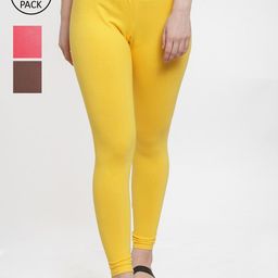 GRACIT Women Pack Of 3 Leggings-picture-11