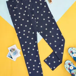 Pantaloons Junior Girls Printed Cotton Leggings-34