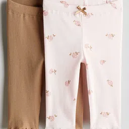 H&M 2-Pack Ribbed Cotton Leggings-picture-23