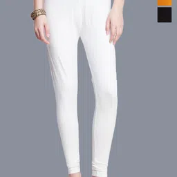 Dollar Missy Pack Of 3 Shape Retention Churidar Length Leggings-image-36