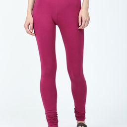 Robinbosky Stretchable Churidar Length Ethnic Leggings-image-79