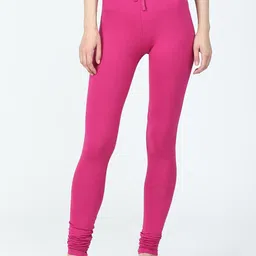 Robinbosky Biowashed Stretchable Churidar Length Leggings-image-58