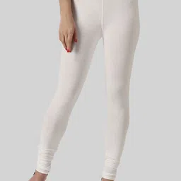 SAUNDARYA Stretch-Fit Four Way Stretchable Churidar Length Leggings-image-89