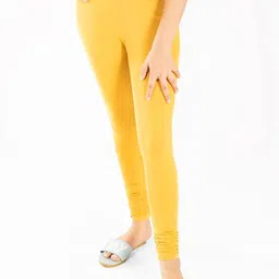FRENCH KLEIDER Girls Pure Cotton Churidar Length Leggings-picture-14