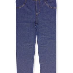 earth conscious Girls Navy Blue Solid Relaxed-Fit Jeggings-image-45