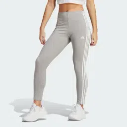 essentials 3-stripes high-waisted single jersey leggings women sportswear women sportswear-7