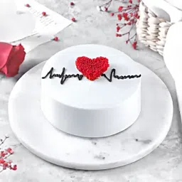 Heartbeat of Love Pineapple Cake 250gm Eggless-image-57