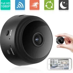 SIOVS Spy Camera Wireless Hidden Camera Latest Full HD 1080P WiFi Nanny Camera with 81 Wide Angle, Portable Mini Security Camera Espies with Magnet/Motion Activated for Home Security Security Camera-17