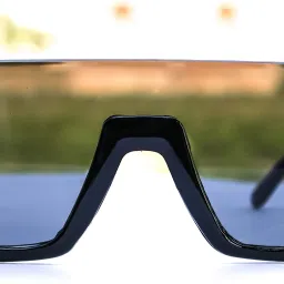 jiebo UV Protection Rectangular Sunglasses (Free Size) image 2