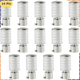 Silver Rod Rail Bracket, Curtain Knobs Metal-picture-25