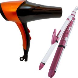 JVA Salon Quality Hair Dryer & Hair Straightener Combo Limited Edition Personal Care Appliance Combo-image-82