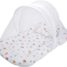 coo coo Polyester Kids Washable Mafatlal Baby Mosquito Net (18x32 in) | Soft, Breathable & Foldable Design Mosquito Net image 5