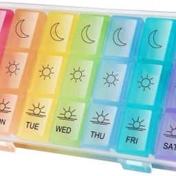 Weekly Pill Organizer 3 Times A Day 7 Day Pill Box – Non-BPA Food Grade Plastic – Lightweight and Travel Friendly Pill Box-3