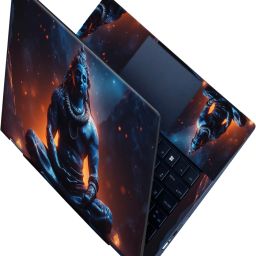 SCOTLON All Panel _Lord Shiva Meditating_Premium Laptop Skin Vinyl Laptop Decal 15.6-image-43