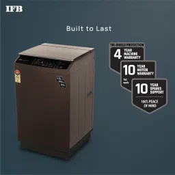 ifb 8 kg Fully Automatic Top Load with In-built Heater Brown image 5