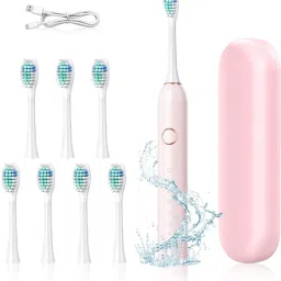 Zibuyu Ultra-sonic Electric Toothbrush for Adults, Electric Toothbrush with 6 Modes Electric Toothbrush-image-19