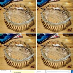 Glass Plate for Dry Fruits/Snacks/Fruits Chutney Plate Chip & Dip Tray. Plate Serving Set-image-27