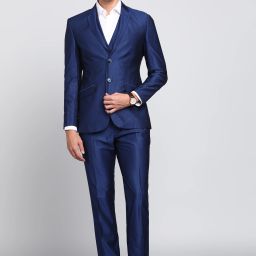 Men 3 Piece Suit Solid Suit-image-62