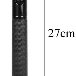 jy-super Reachargeable Electric Portable Torch Long Range Focus Black LED Flashlight Torch Waterproof Portable Torch Torch image 3