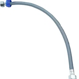 48-Inch Heavy SS 304 Connection Pipe | Grey | Leakproof Hose Pipe for Hot & Cold Mixer Faucet | Suitable for Toilet, Basin, Sink, Geyser & Flush Tank | Pack of 1 Hose Pipe-20