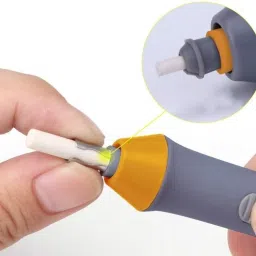 knafs Electric Eraser Kit Automatic Pencil Eraser with 22pcs Additional Replaceable Non-Toxic Eraser image 3