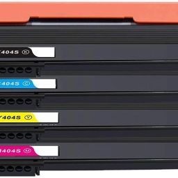 FINEJET CLT-404S CARTRIDGES SET COMPATIBLE FOR SAMSUNG SL-C430,SL-C480,SC-C482(4 COLOR) Black + Tri Color Combo Pack Ink Cartridge-19
