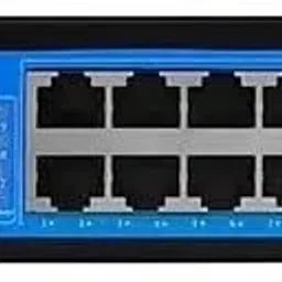HANUTECH 16 Port AI PoE Switch, 10/100Mbps, 2 Uplink, 1 SFP, 250W 16 Ports 1000 Mbps Network Switch-image-84